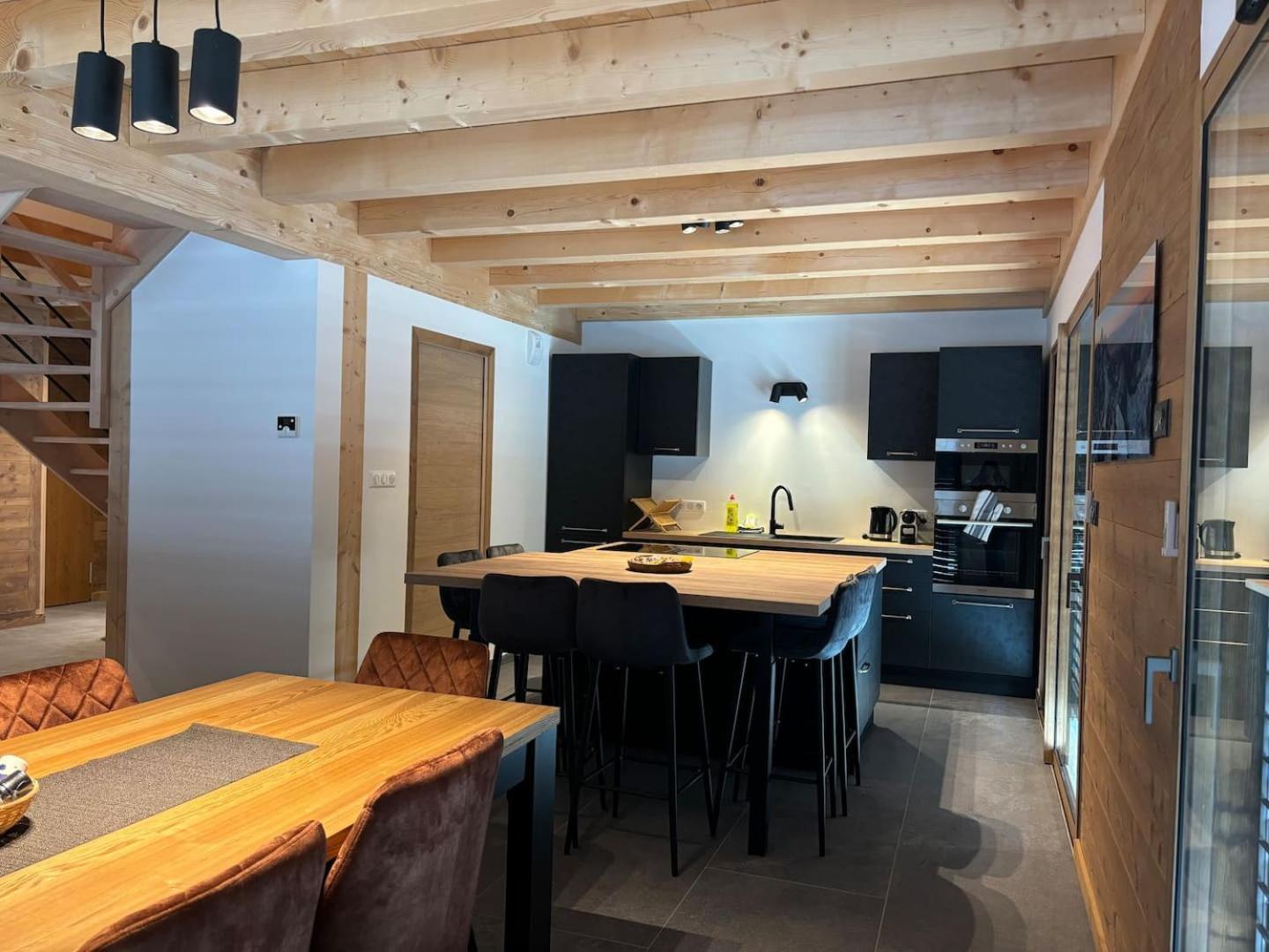 Chalets, Les Crozats Montriond Exterior foto