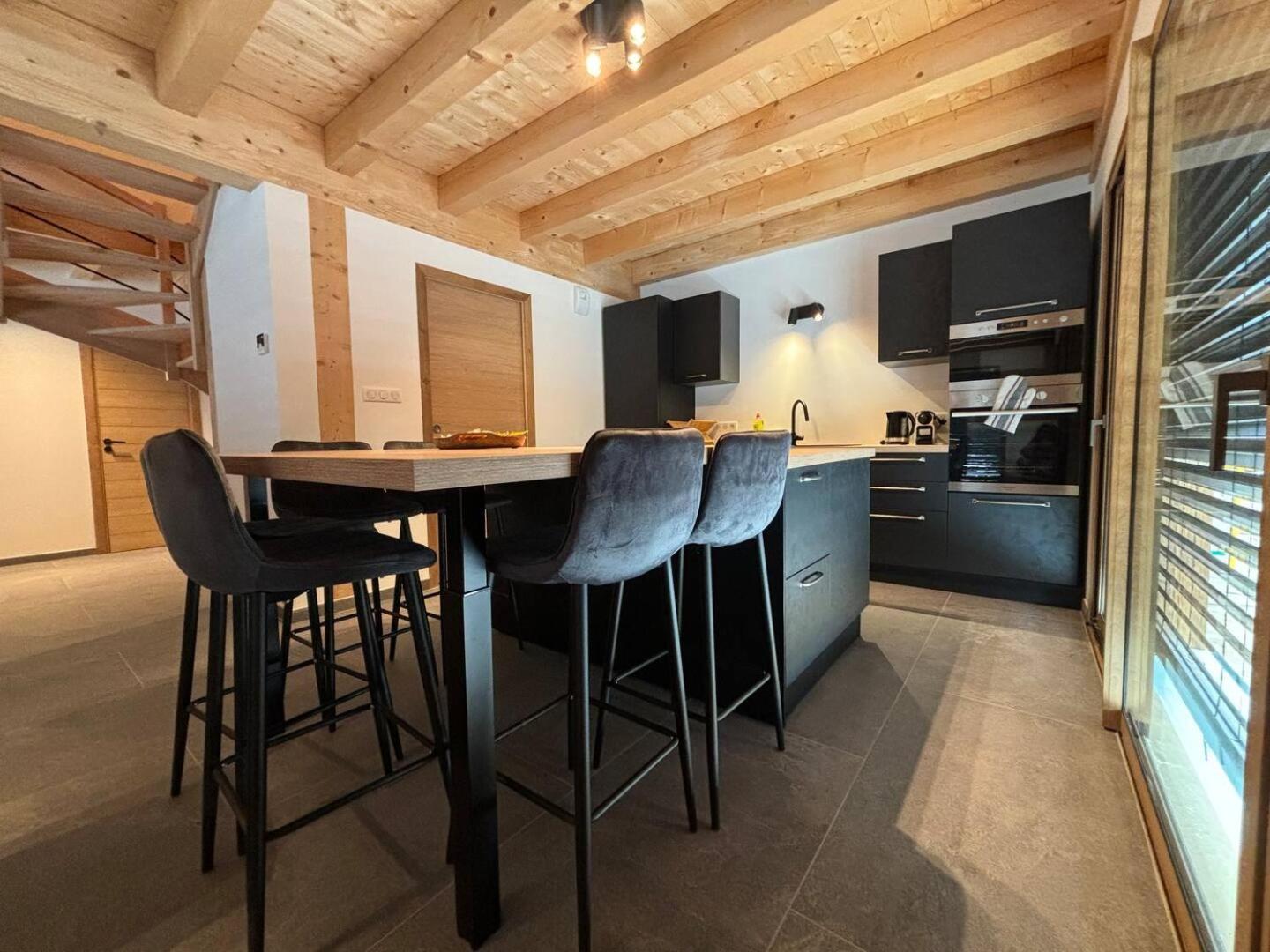 Chalets, Les Crozats Montriond Exterior foto