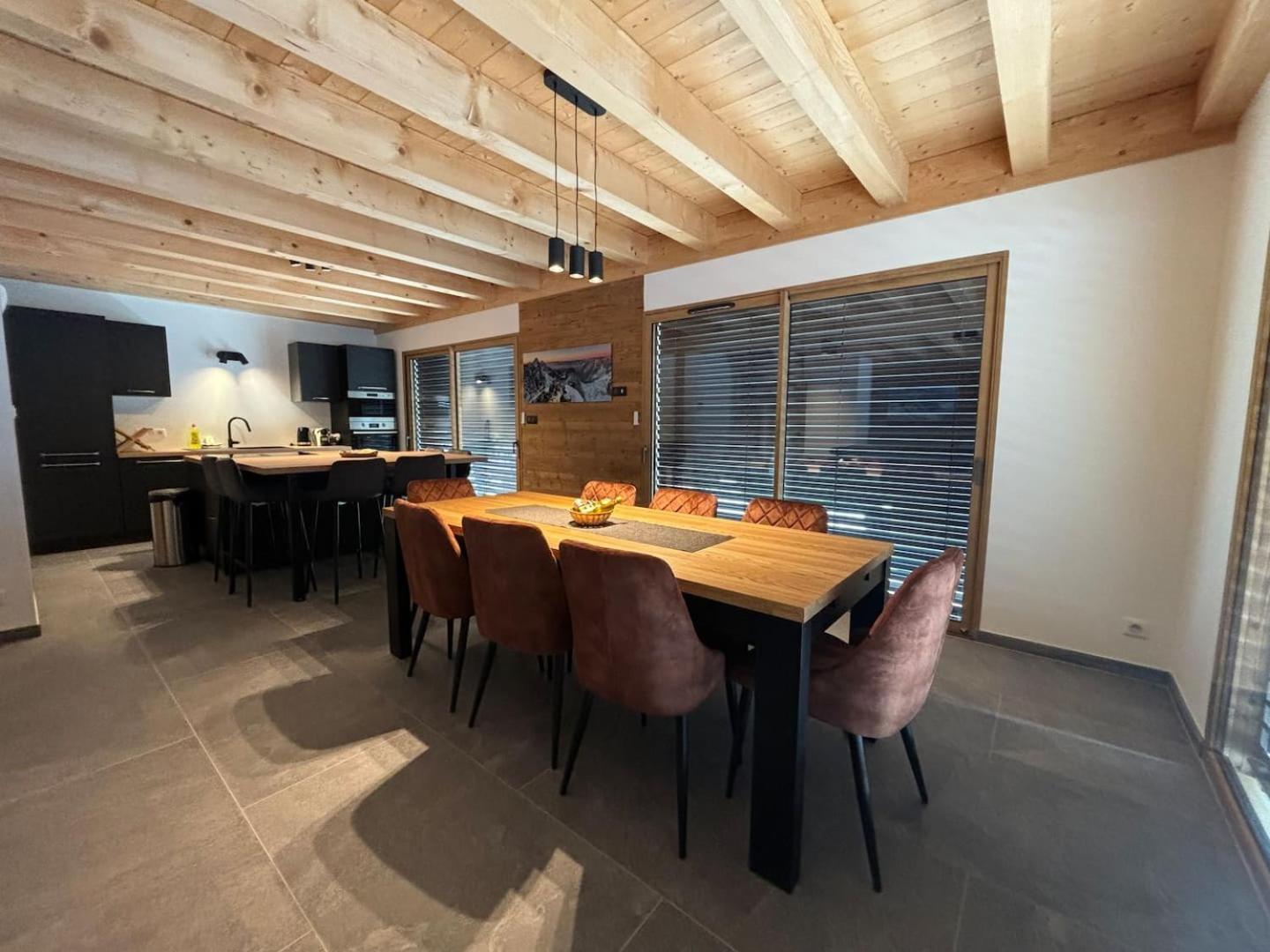 Chalets, Les Crozats Montriond Exterior foto