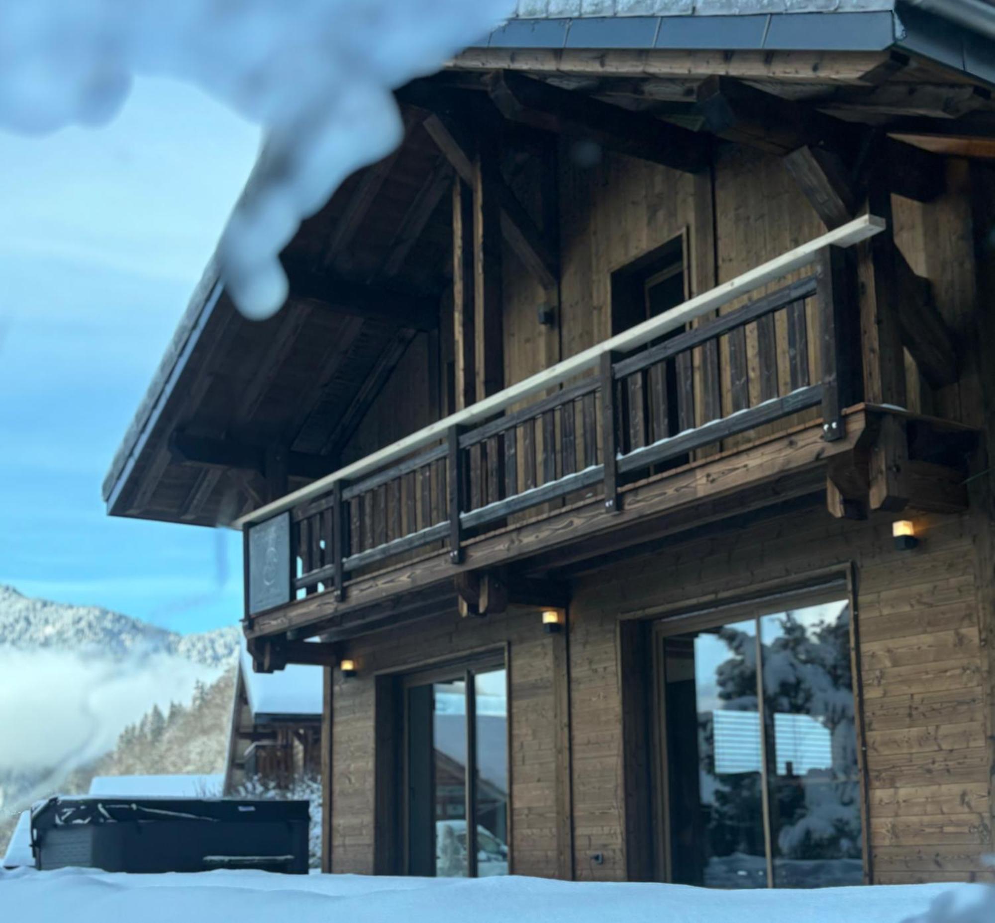 Chalets, Les Crozats Montriond Exterior foto