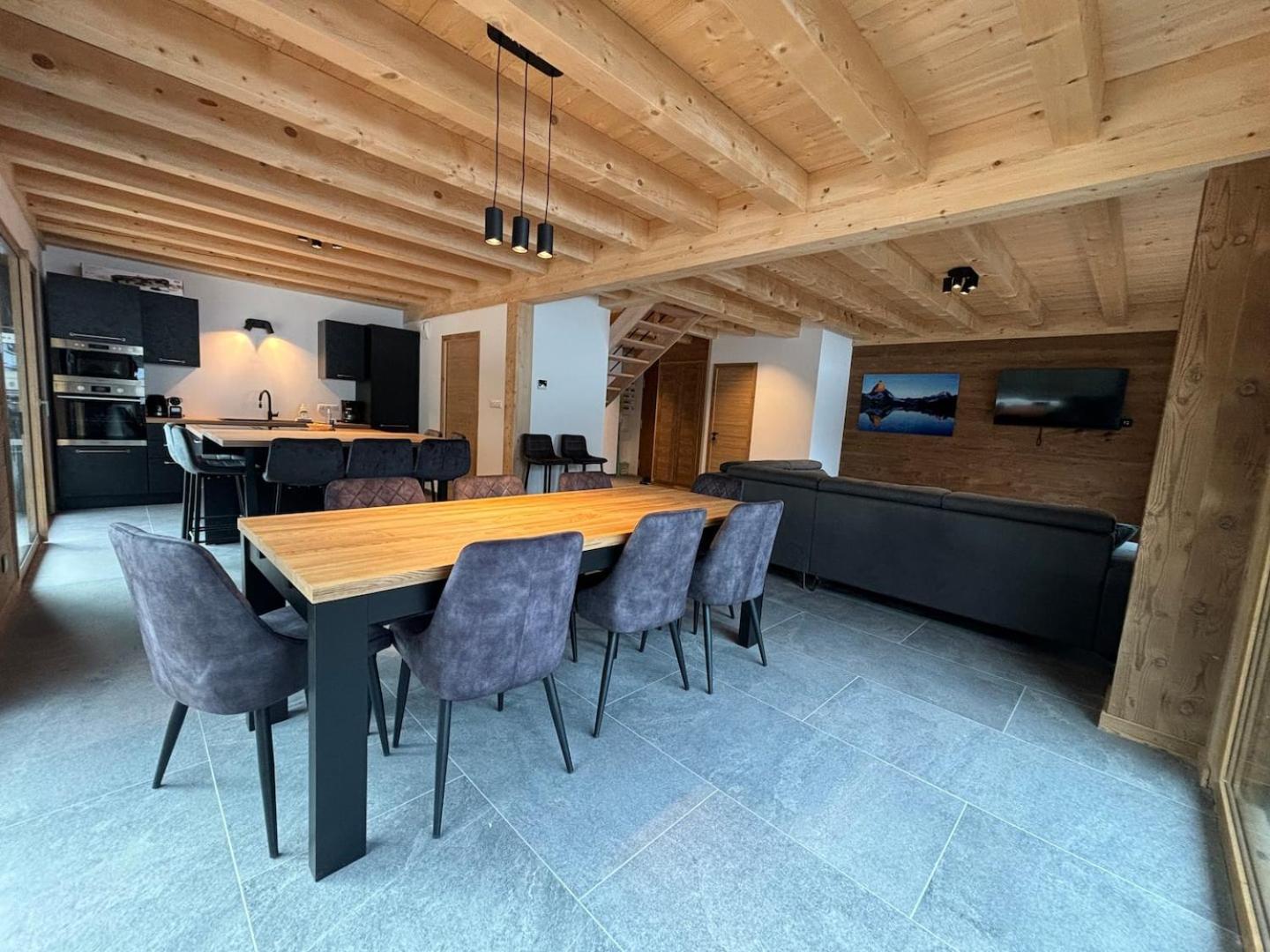 Chalets, Les Crozats Montriond Exterior foto