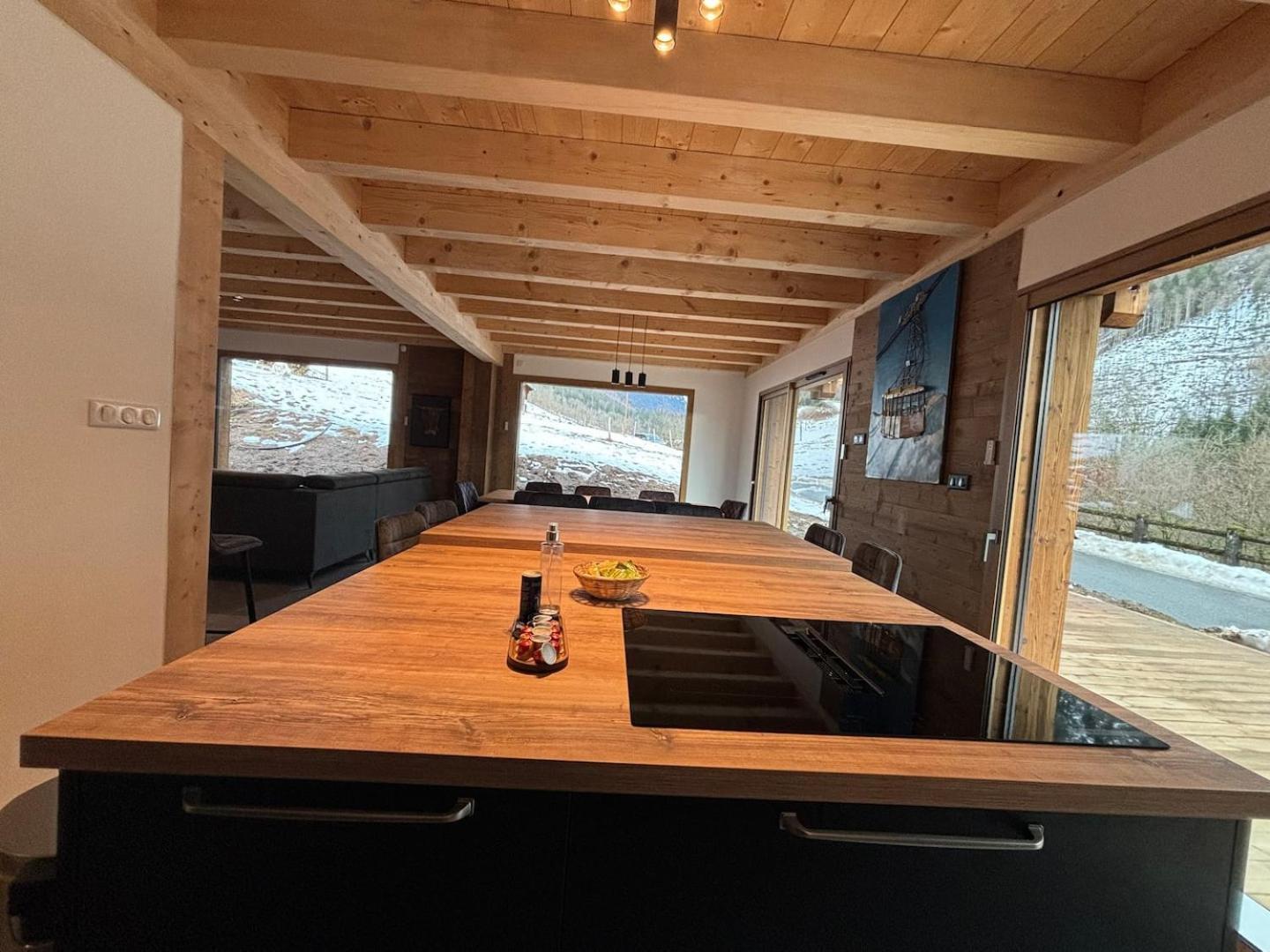 Chalets, Les Crozats Montriond Exterior foto